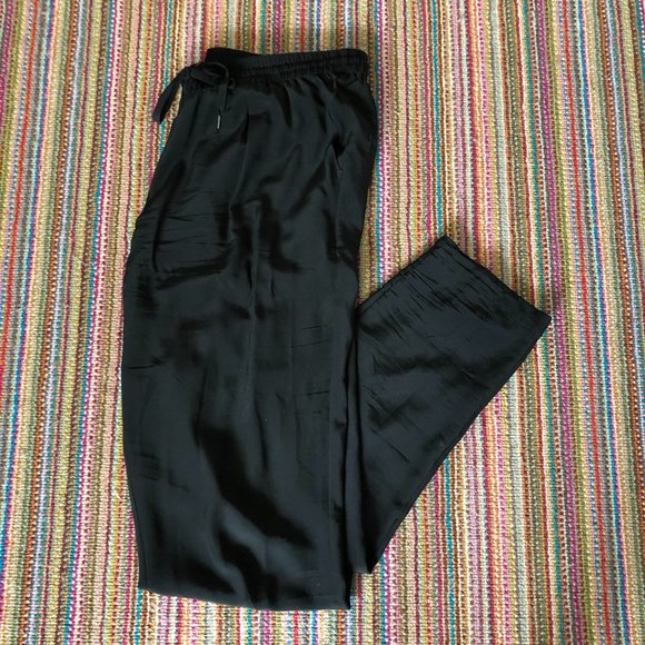 Joie Black Silk Pant - Picture 2 of 5
